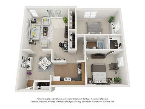 Floor plan B3