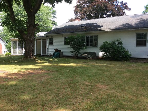 Rear of house