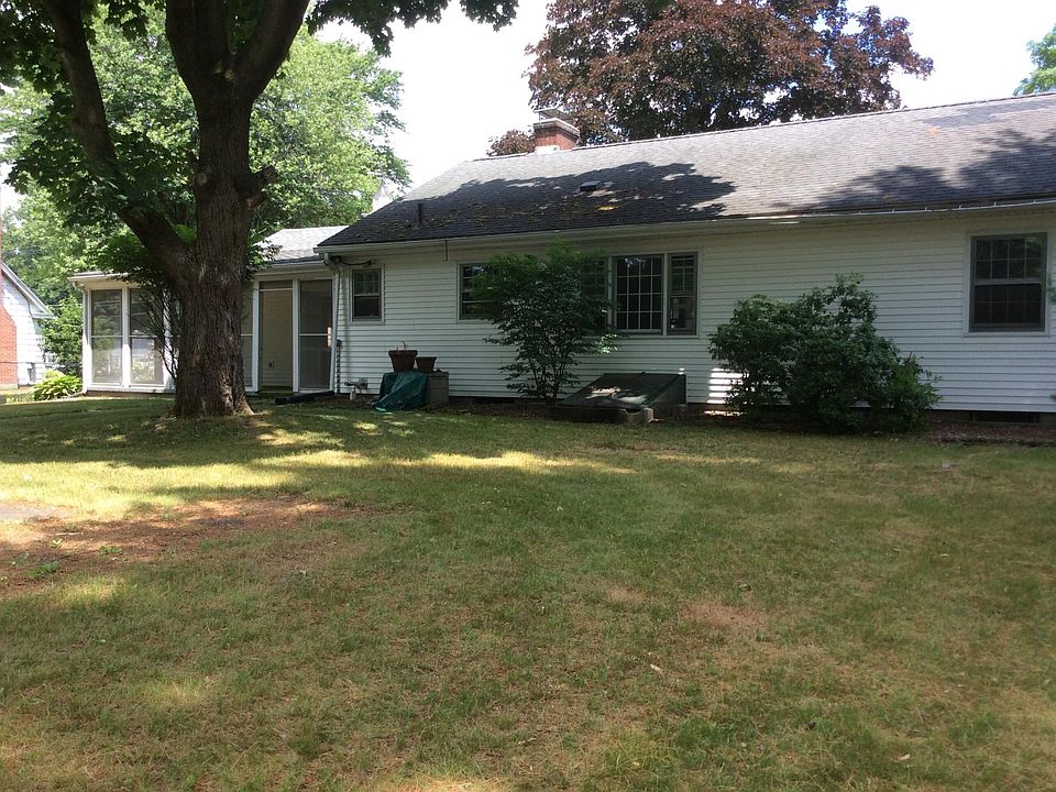 Rear of house