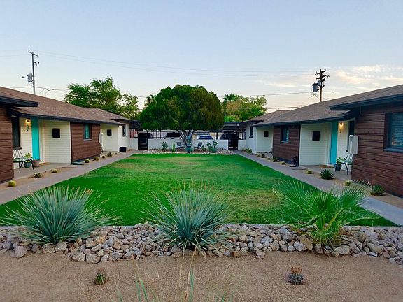 Gated central courtyard