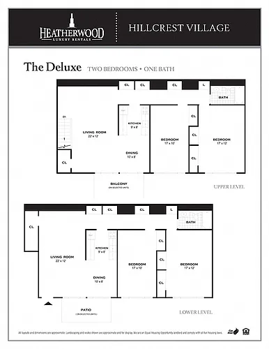 Floor plan The Deluxe
