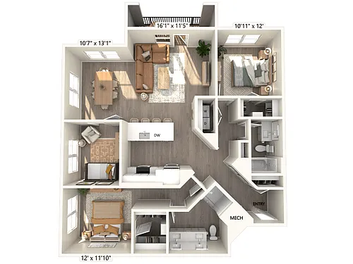 Floor plan B5D-Finish1-1477