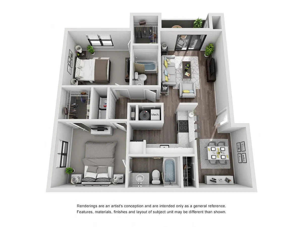 Floor plan B1 Ivy