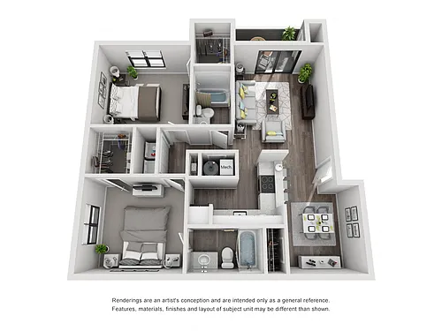 Floor plan B1 Ivy