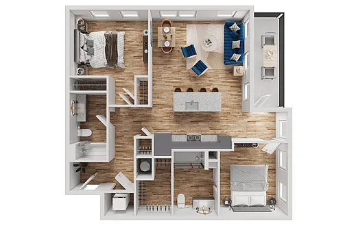 Floor plan The Rook