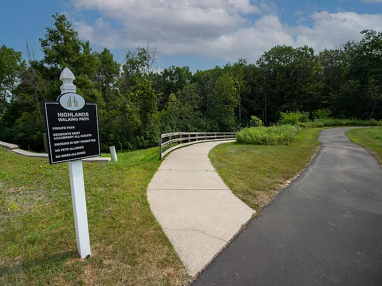Private Walking Path for residents only