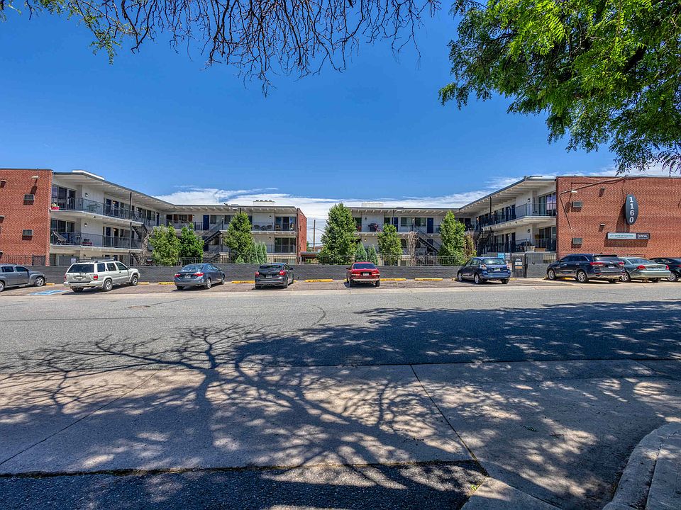 Courtyard-style community with mid-century charm and parking