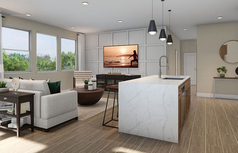 Plan 1 Kitchen Gathering Room