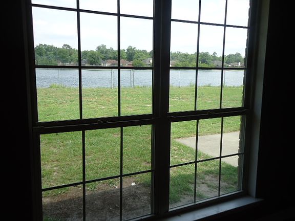 View of the lake from the dining room