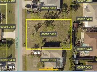 18371 Fern Rd LOT 8, Fort Myers, FL 33967