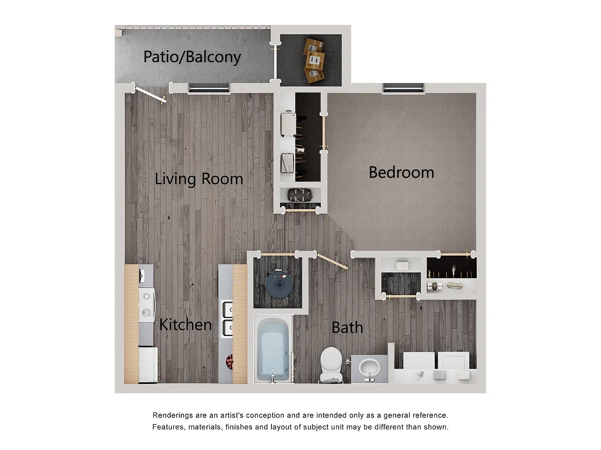Floor plan EFFD
