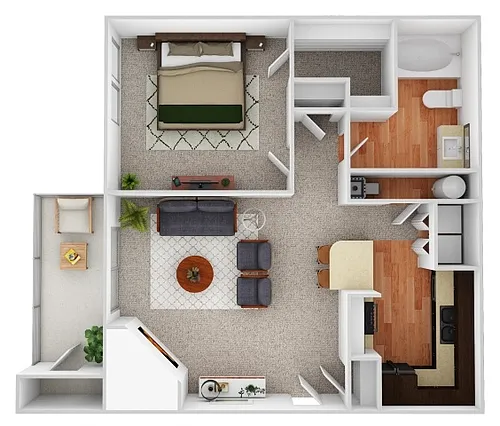 Floor plan A2 - Maple