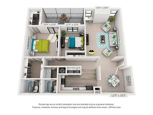 Floor plan The Dogwood