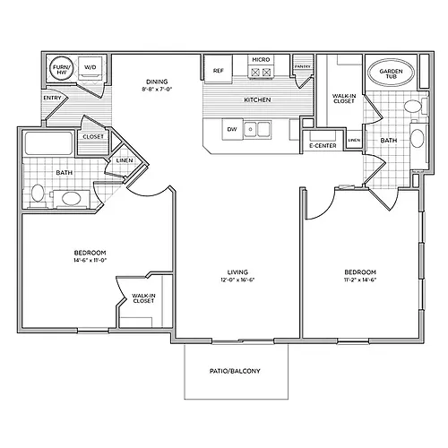 Floor plan Conservatory