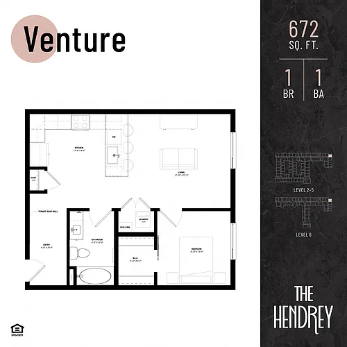 Floor plan Venture