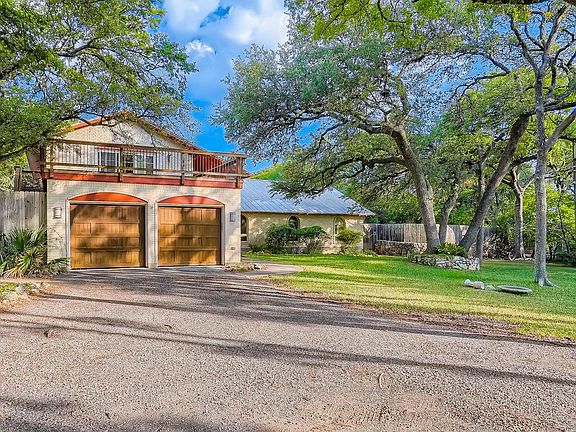 Garage and front of the house