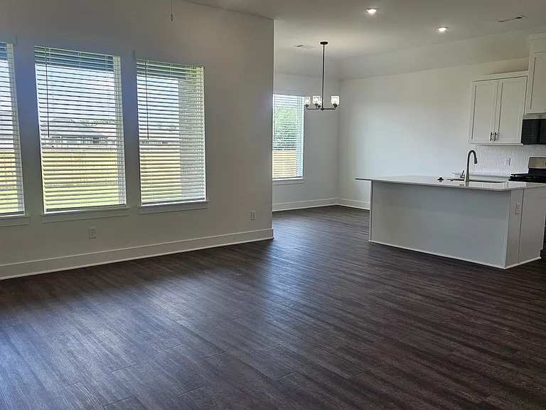 Open Living Room/Kitchen & Dining