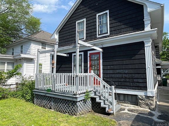 Backyard and small back porch