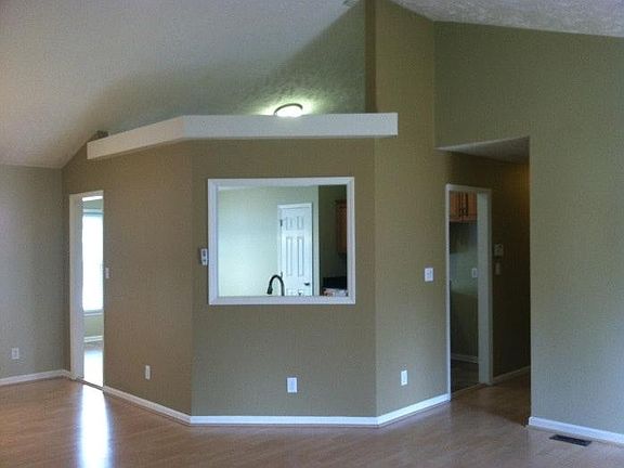 Cutout from Kitchen to Living rm