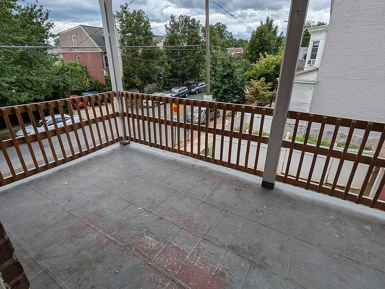 Private balcony (looking over E End Ave)