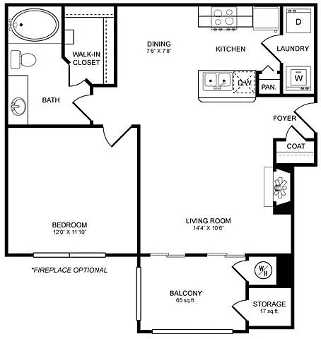 Floor plan A1