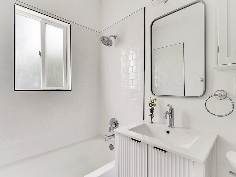 Bathroom with tub