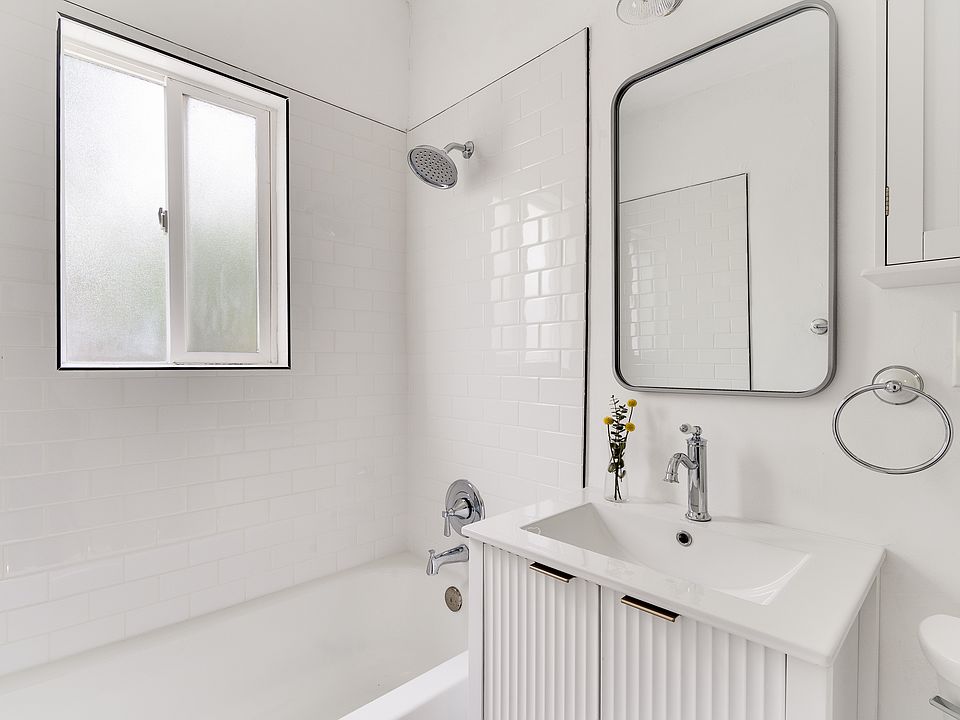 Bathroom with tub