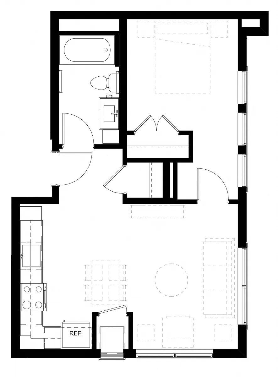 Floor plan 1I