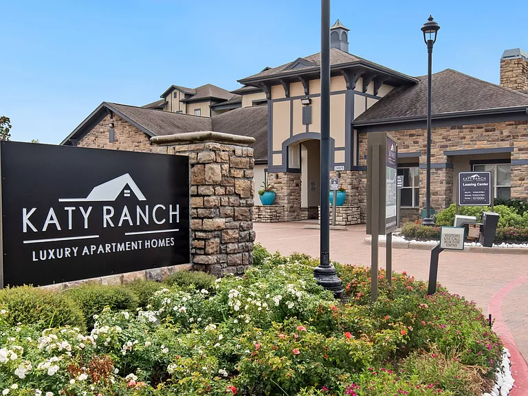 Katy Ranch Apartments Monument Sign & Leasing Office in Katy, TX