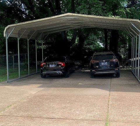Covered parking for 1 car
