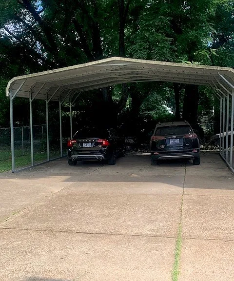 Covered parking for 1 car