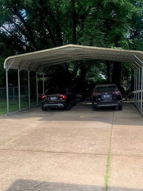 Covered parking for 1 car