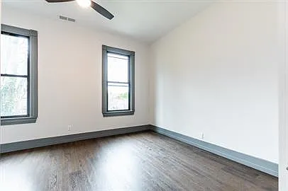 Light filled rooms.