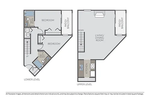 Floor plan Plan 2D Townhome