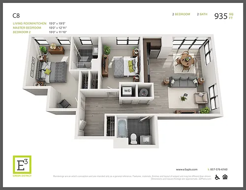 Floor plan Edge_C8