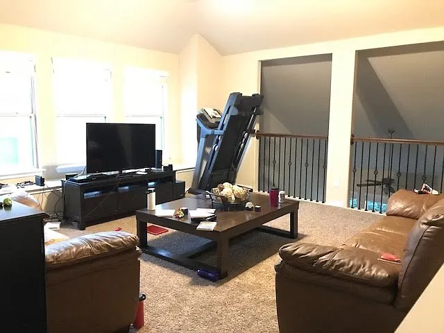 Upstairs Loft/Game Room overlooking the Living Room
