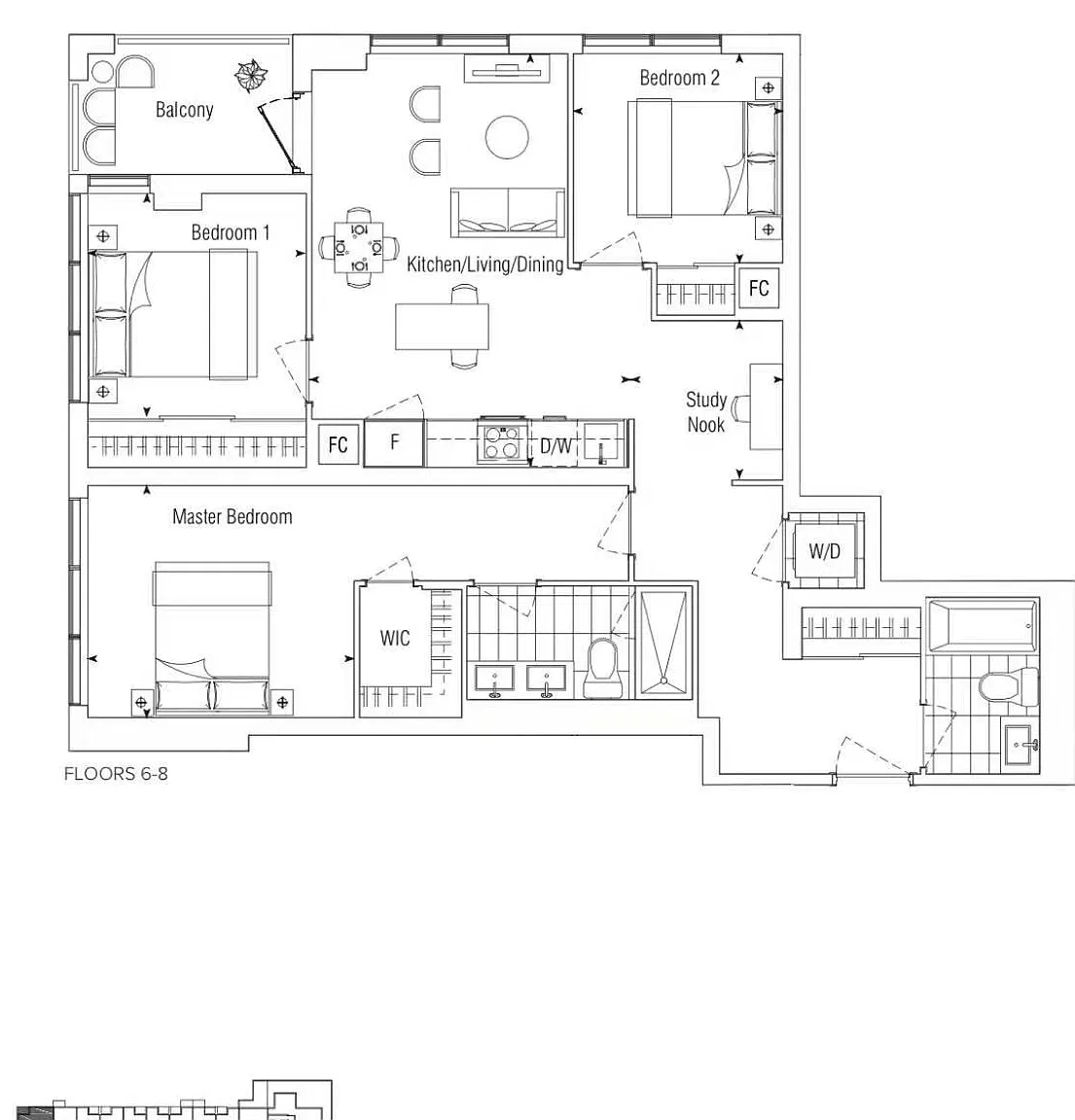 3 bed, $3,380 — Photo 2
