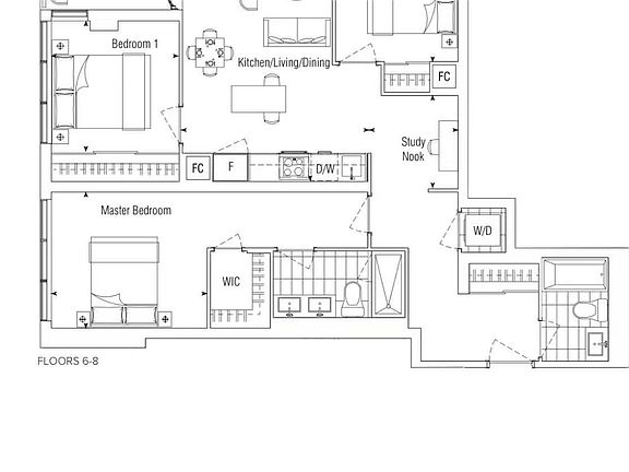 2nd image of 6 Greenbriar Rd E #610