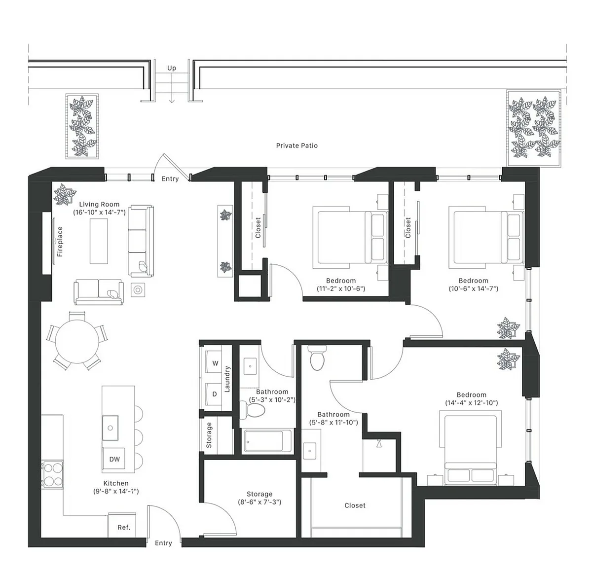 Floor plan C.6 ADA