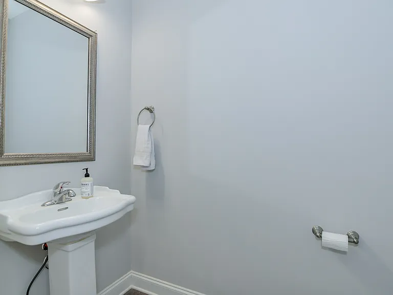 Powder Room - Lower level