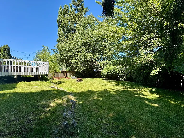 Large Fully Fenced Backyard