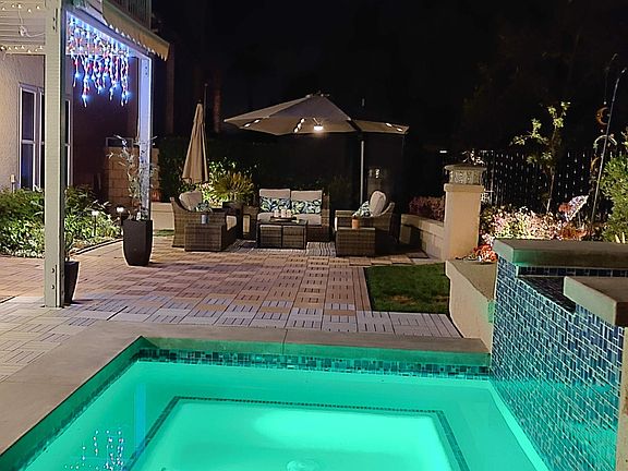 Back Yard side view