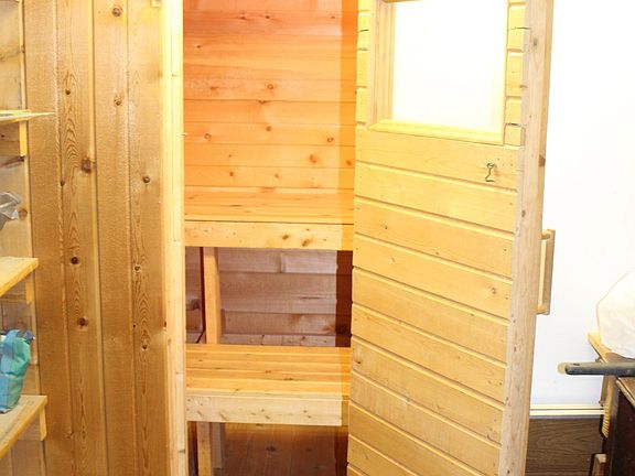 downstairs sauna