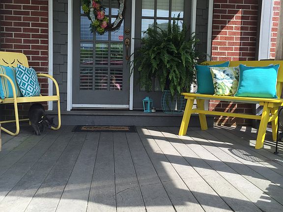 Side trex porch