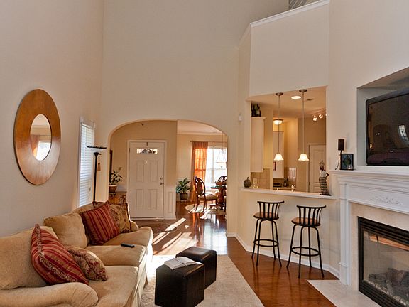 Bright 2 Story Family Room