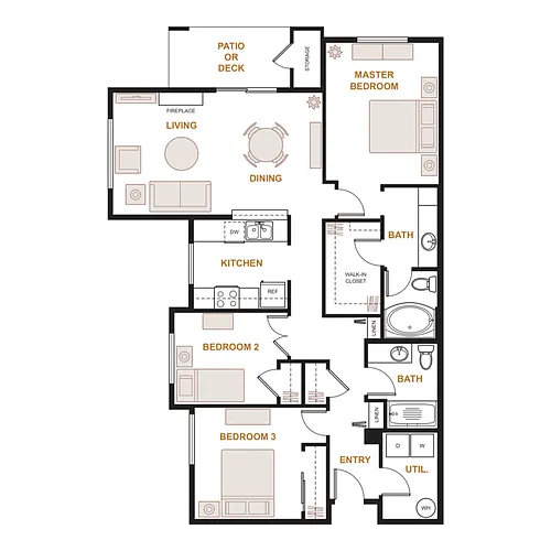 Floor plan ELM