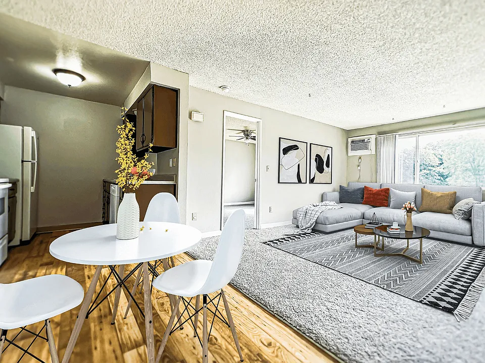 Adams Square | Living and Dining Rooms