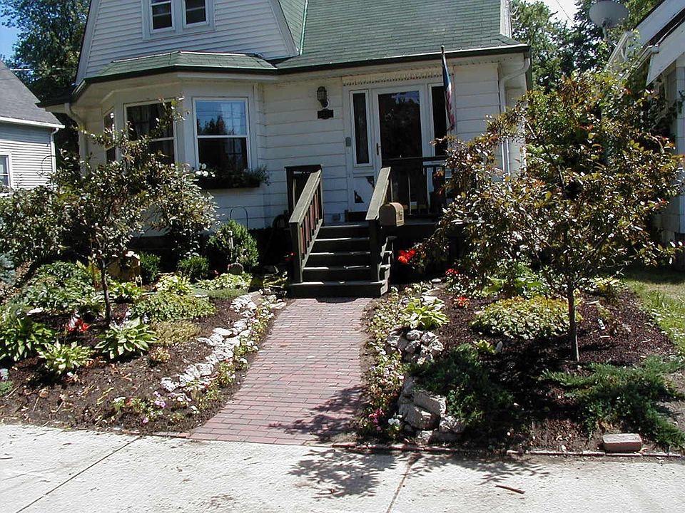 brick walkway to enter