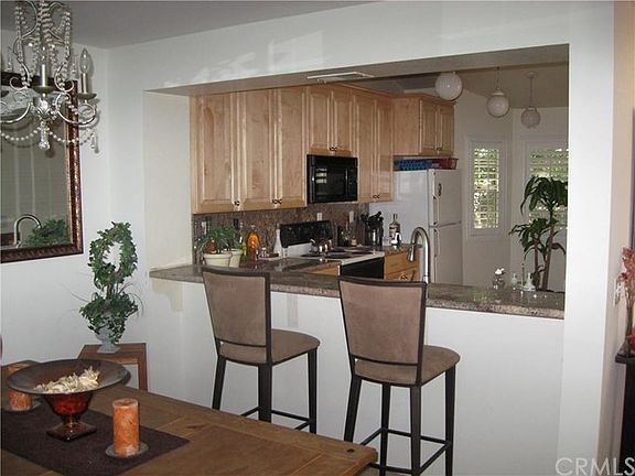 Dining area, breakfast counter and eat-in kitchen.