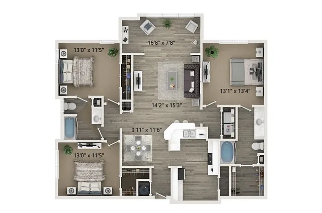 Floor plan C2